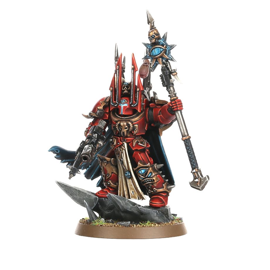 Chaos Space Marines: Chaos Lord/Sorcerer in Terminator Armour