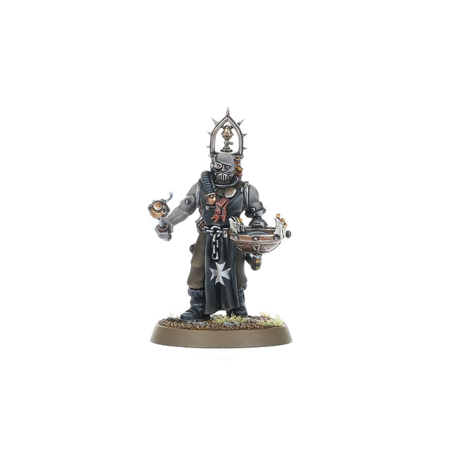 Black Templars: Chaplain Grimaldus & Retinue