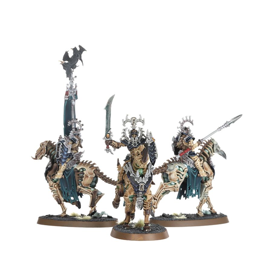 Ossiarch Bonereapers: Kavalos Deathriders