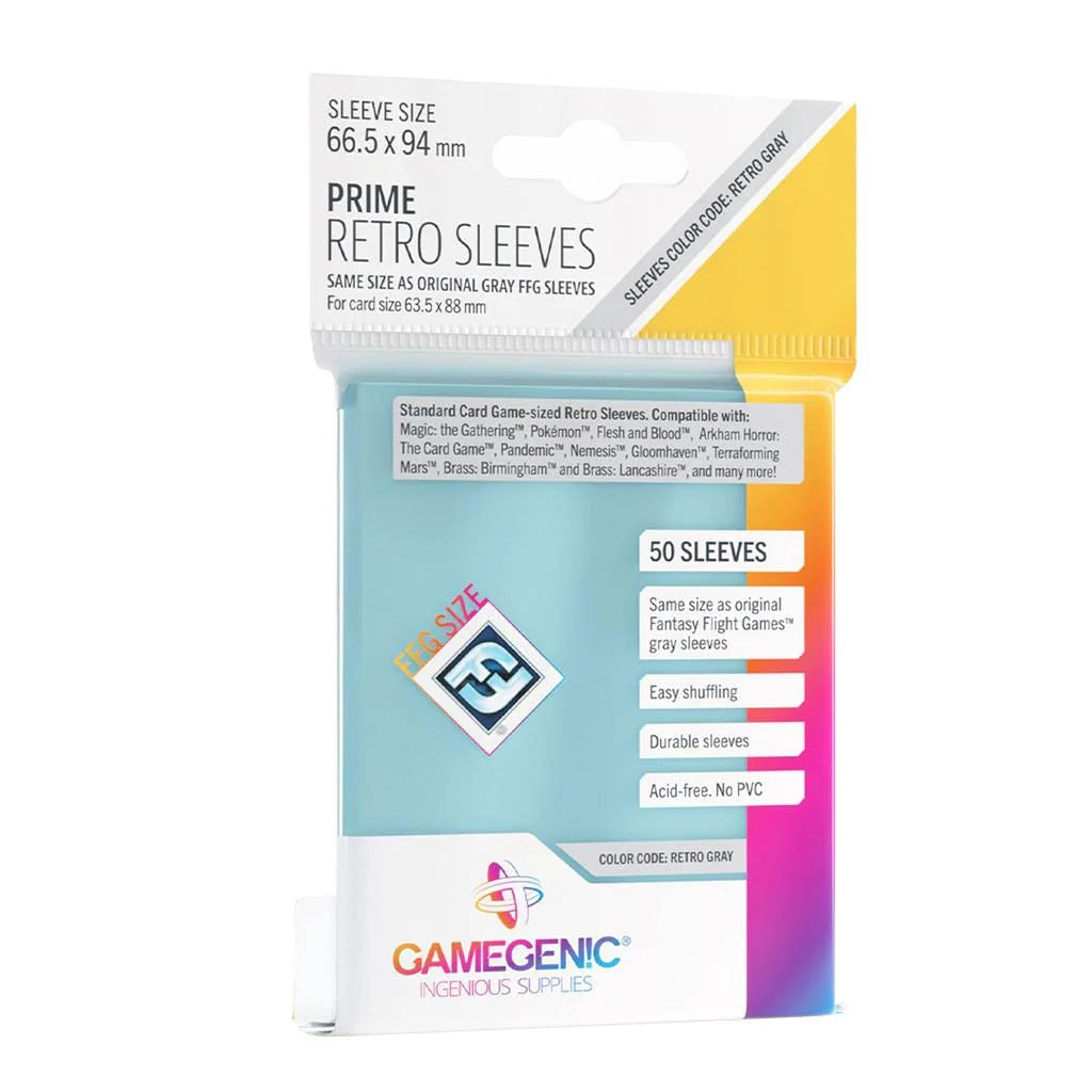 Gamegenic: Prime Retro Sleeves 66.5 mm x 94 mm