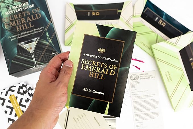 A Murder Mystery Game: Secrets of Emerald Hill