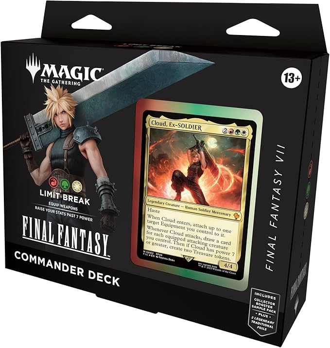 Magic The Gathering Final Fantasy VII Commander Deck: Limit Break
