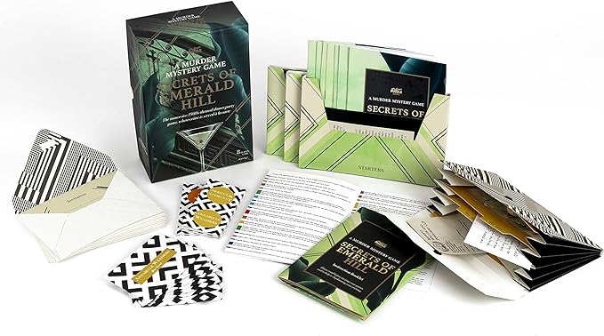 A Murder Mystery Game: Secrets of Emerald Hill