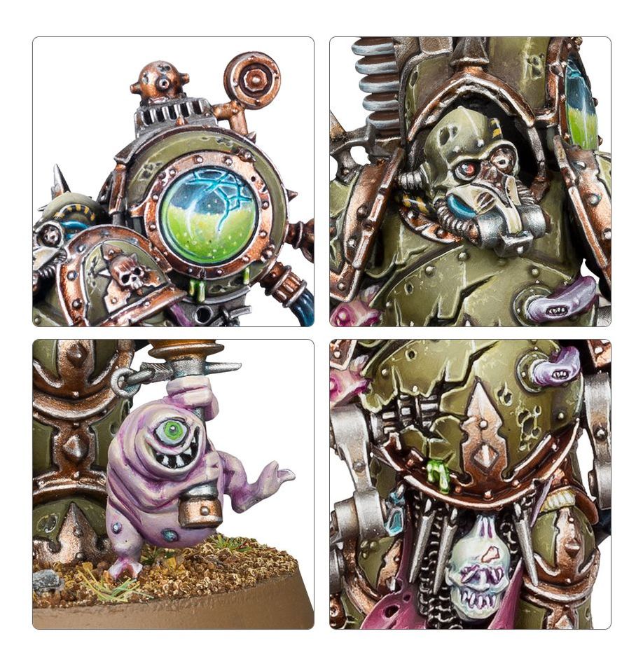Warhammer 40k: Deathguard: Foul Blightspawn