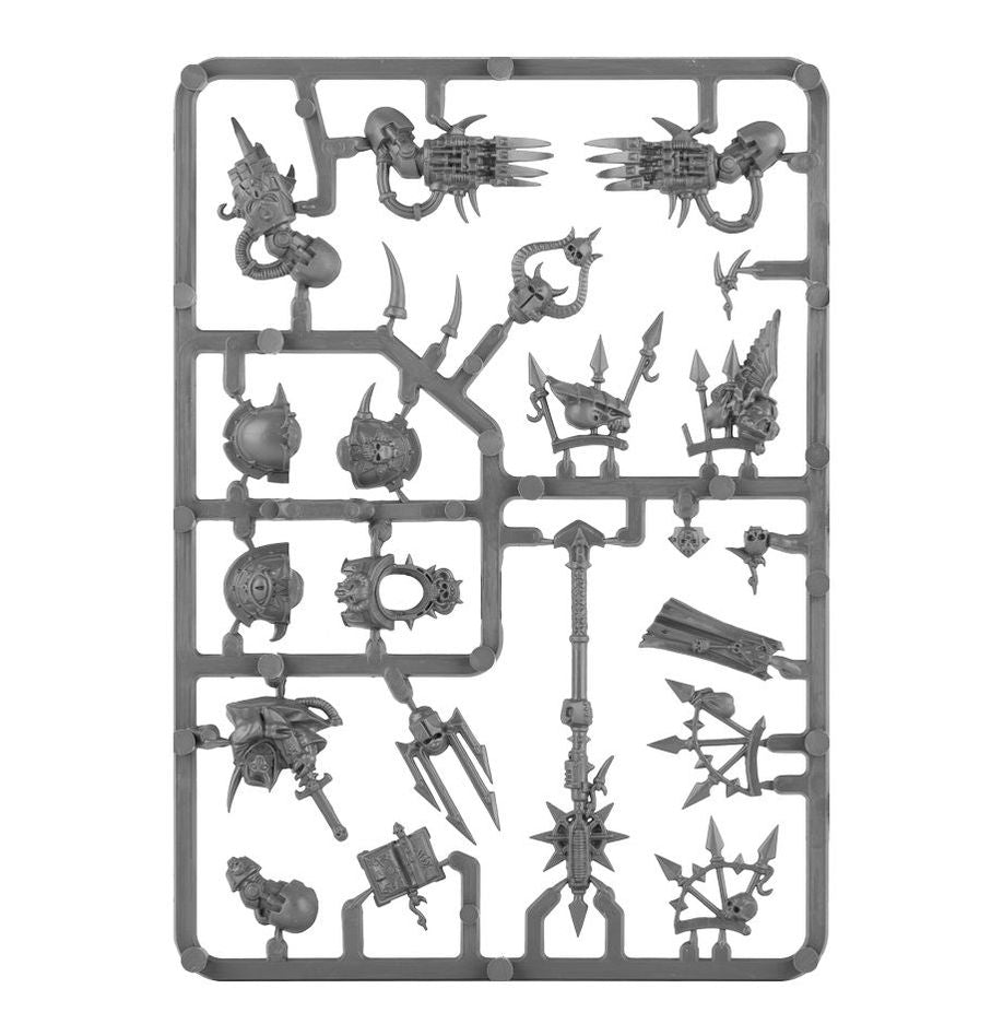 Chaos Space Marines: Chaos Lord/Sorcerer in Terminator Armour