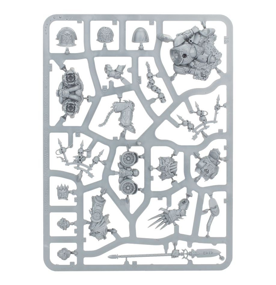 Chaos Space Marines: Haarken Worldclaimer, Herald of the Apocalypse