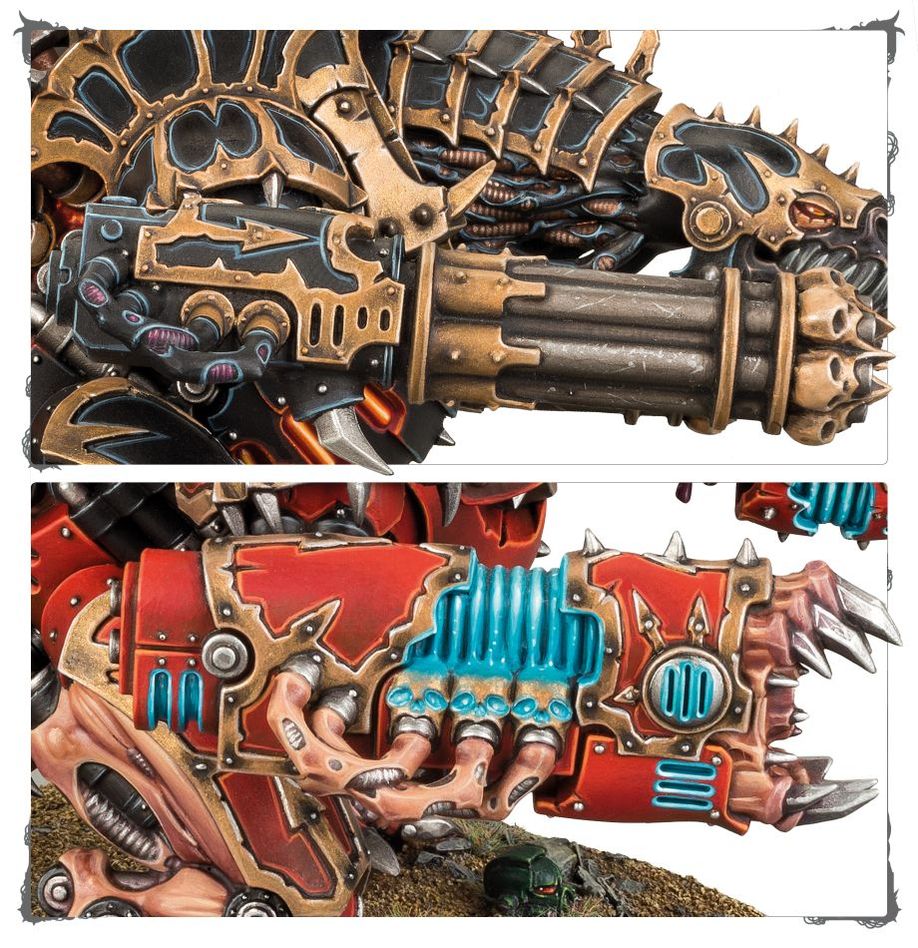 Chaos Space Marines: Forgefiend/Maulerfiend