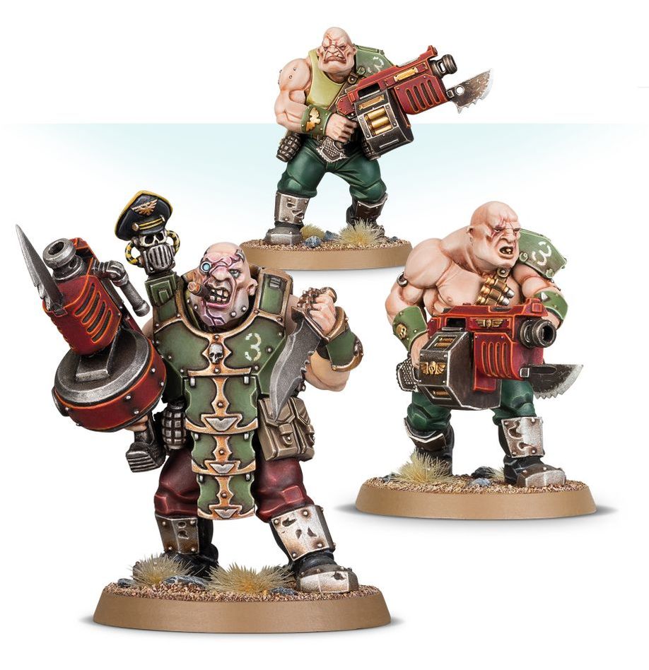 Astra Militarum: Bullgryns/Ogryns