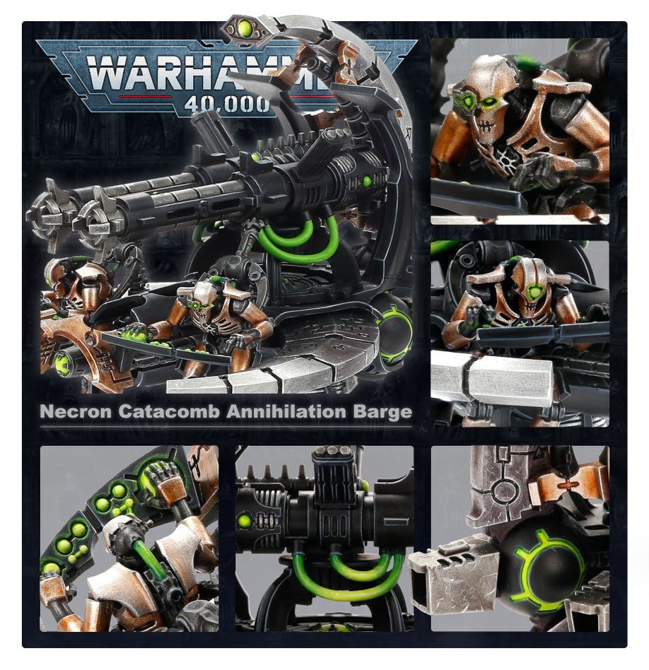Necrons: Catacomb Command Barge/Annihilation Barge