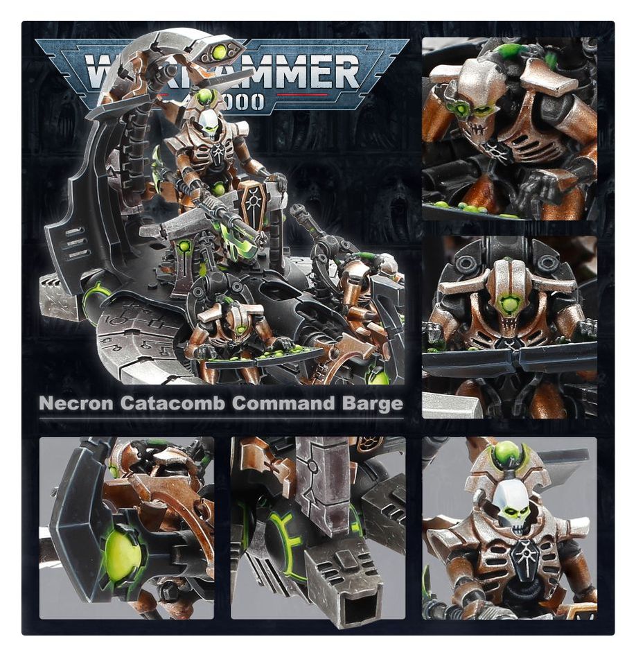 Necrons: Catacomb Command Barge/Annihilation Barge