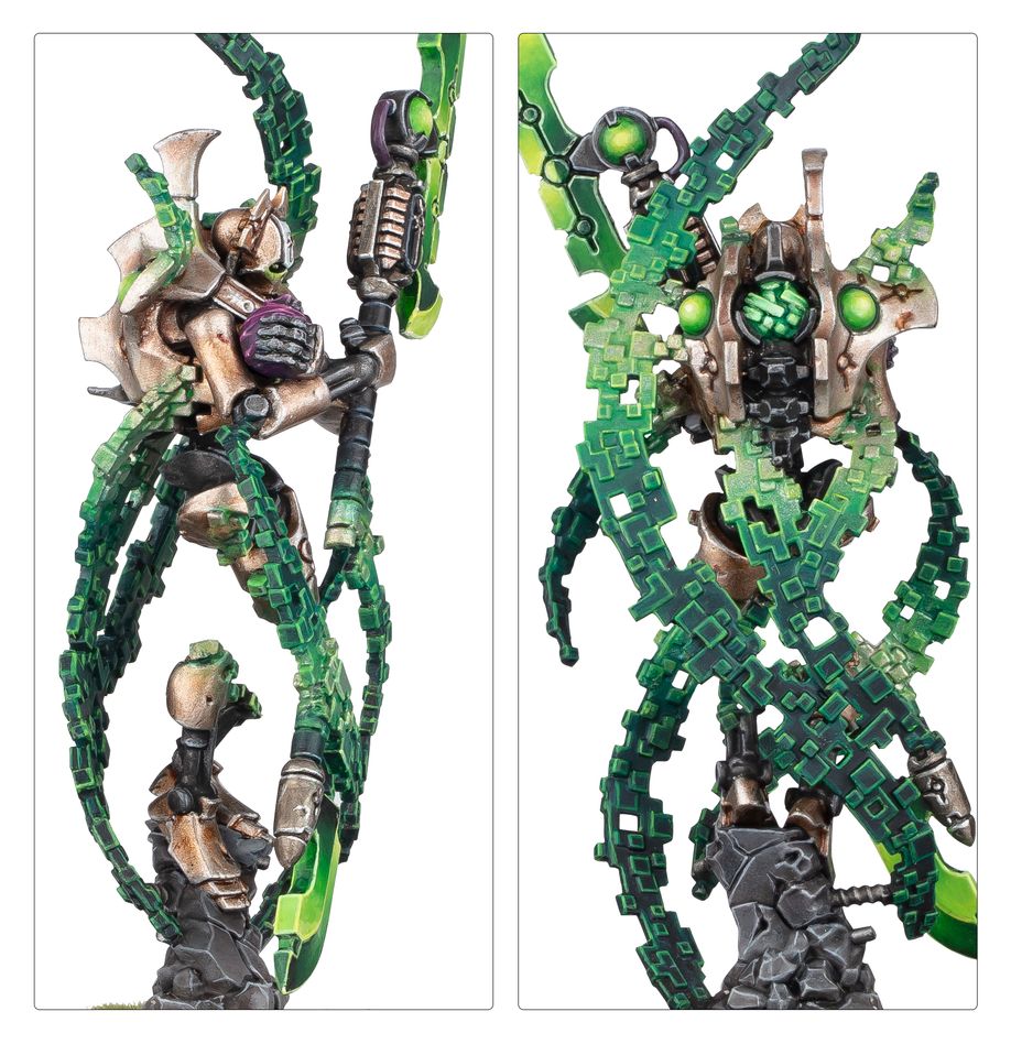 Necrons: Overlord With Translocation Shroud