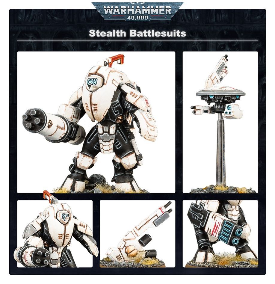 Tau Empire: Stealth Battlesuits