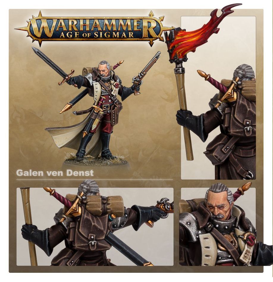 Cities of Sigmar: Galen and Doralia Ven Denst