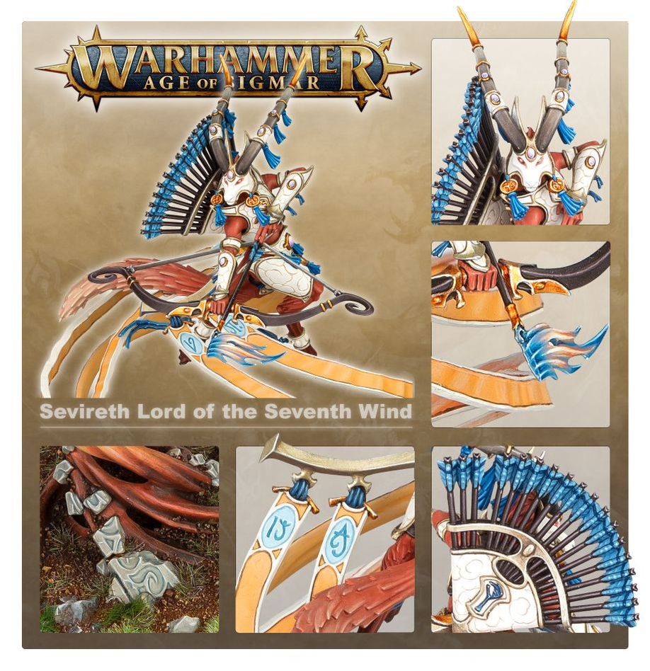 Lumineth: Sevireth, Lord Of Seven Winds