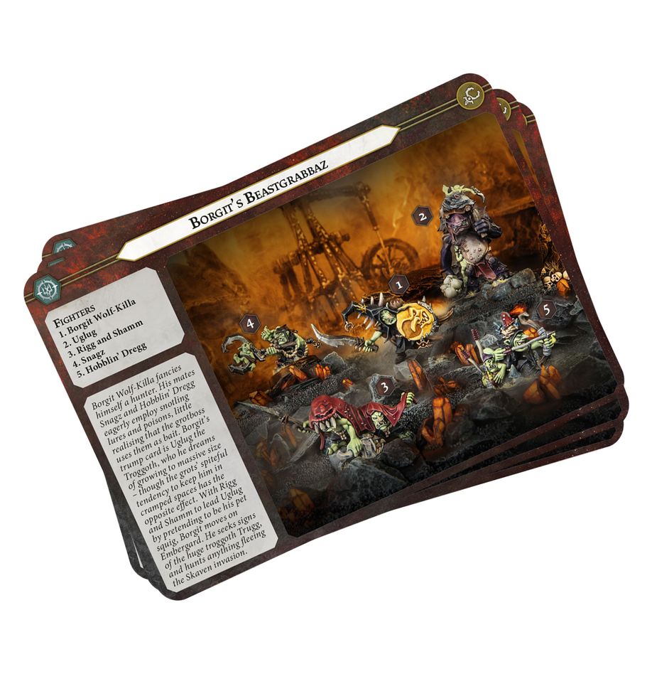 Warhammer Underworlds: Borgit's Beasgrabbaz