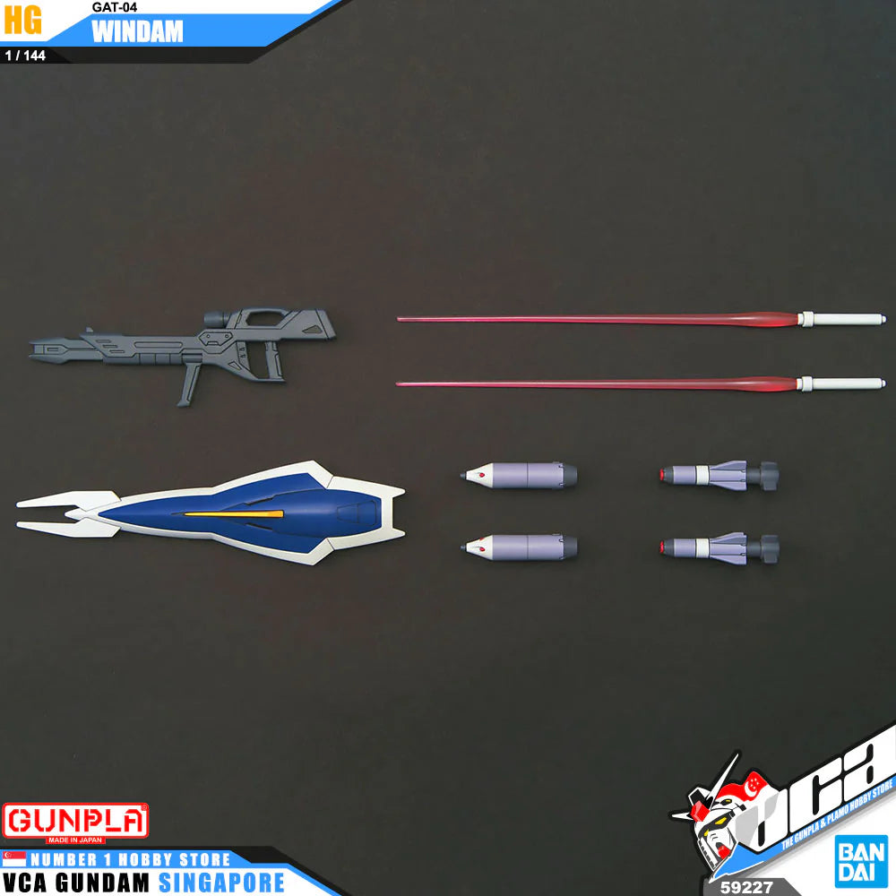 Gundam Seed: HG GAT-04 WINDAM O.M.N.I. ENFORCER MOBILE SUIT