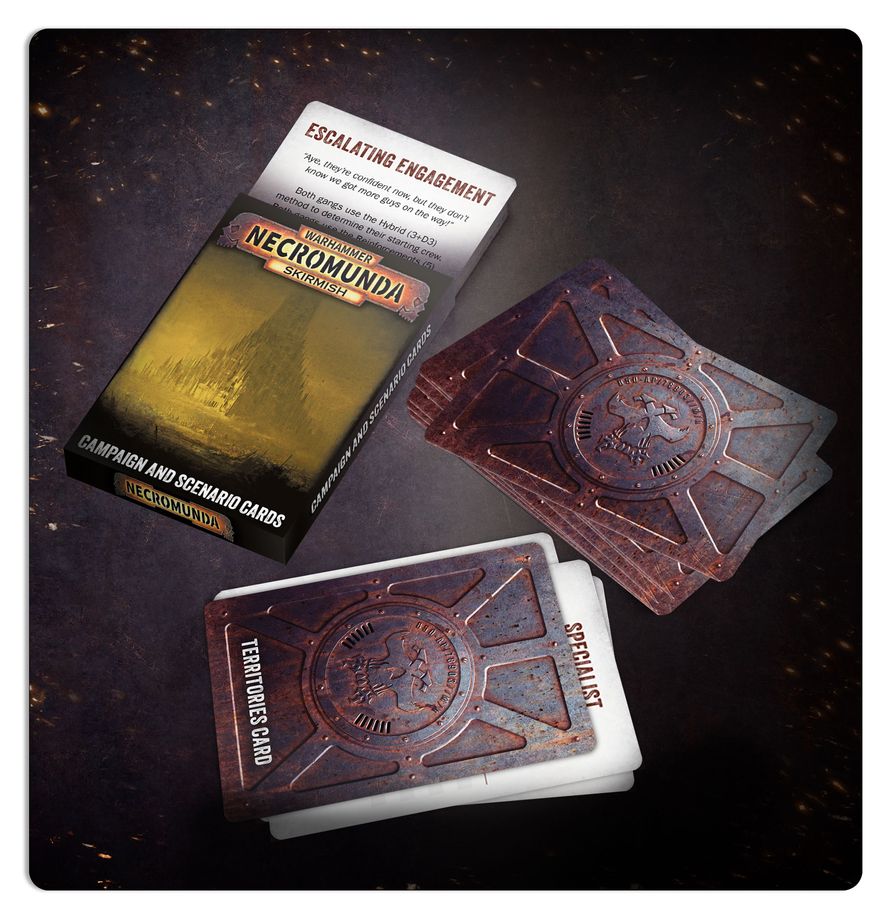 Necromunda Campaign and Scenario Cards
