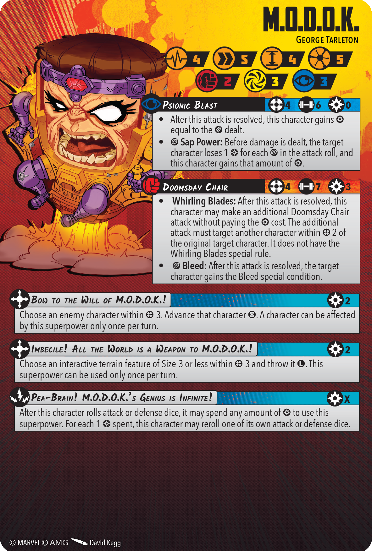 Marvel Crisis Protocol: M.O.D.O.K.