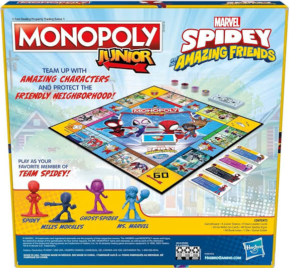 Monopoly Junior: Marvel Spidey and his Amazing Friends