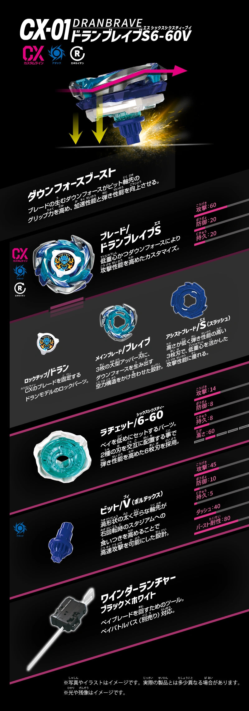 BeybladeX: CX-01 DRANBRAVE