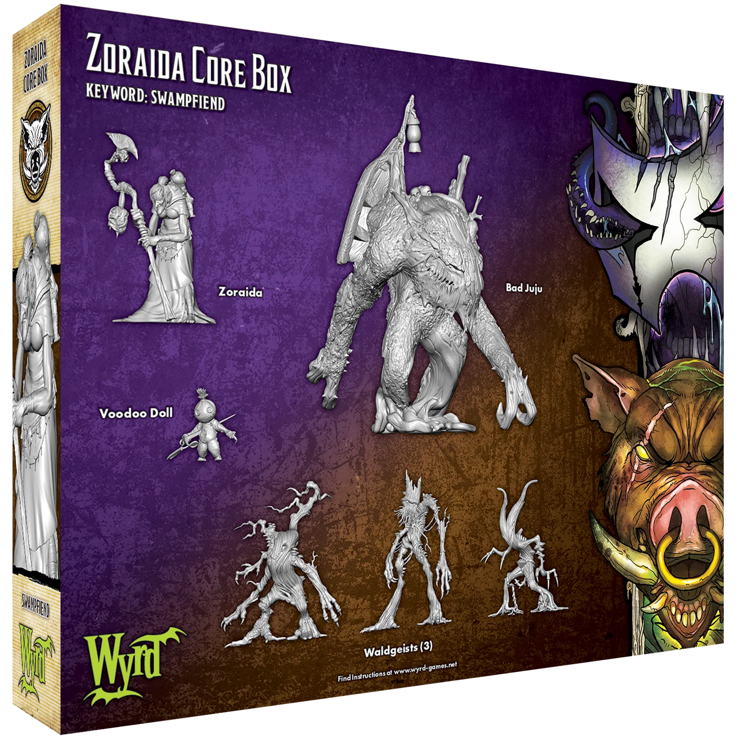 Malifaux: Neverborn: Zoraida Core Box