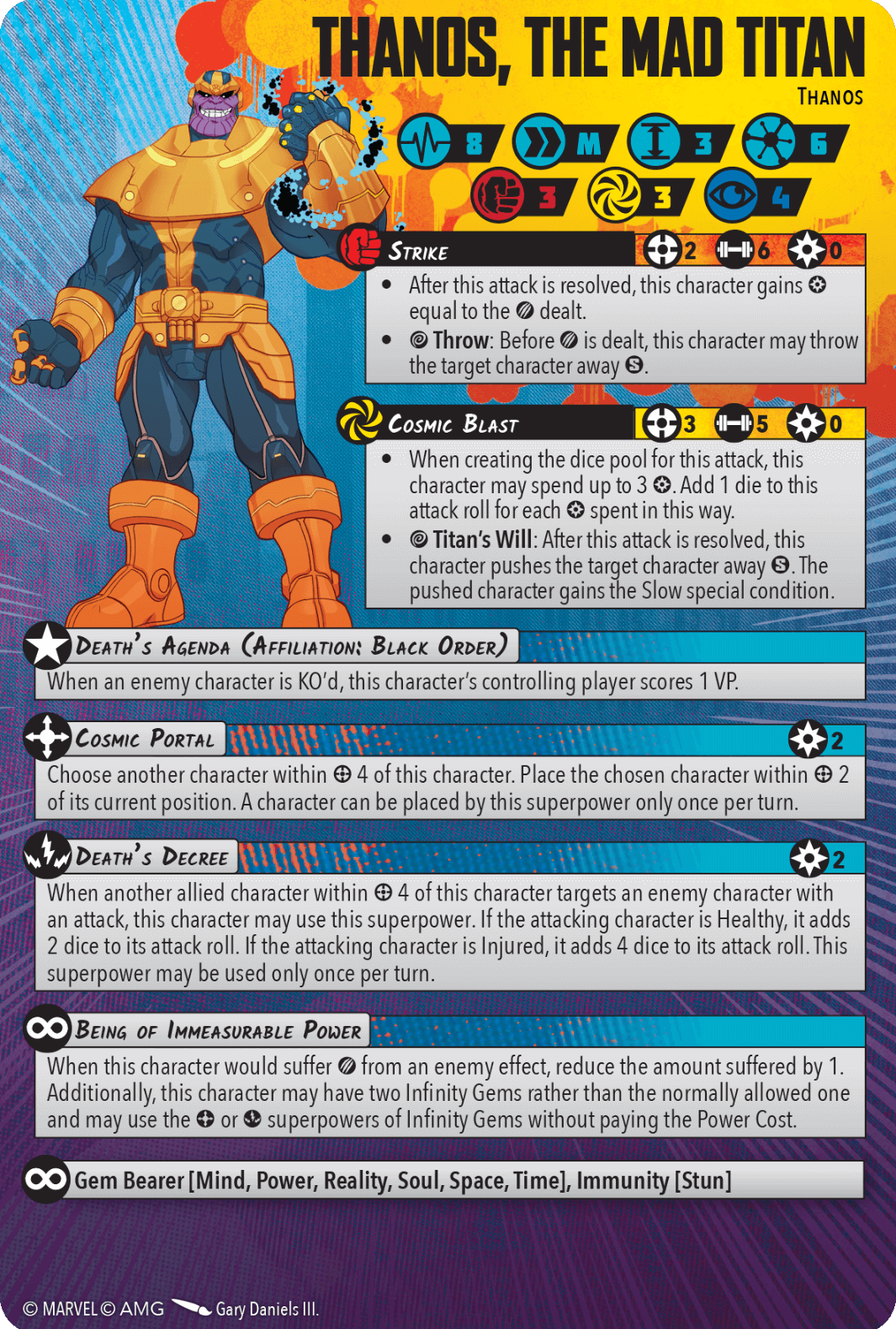 Marvel Crisis Protocol: Thanos