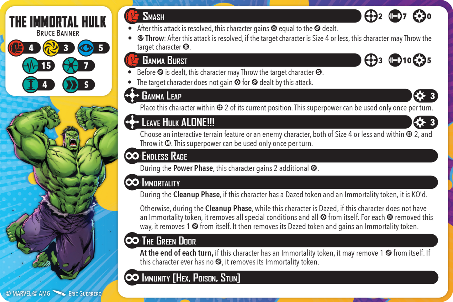 Marvel Crisis Protocol: Immortal Hulk