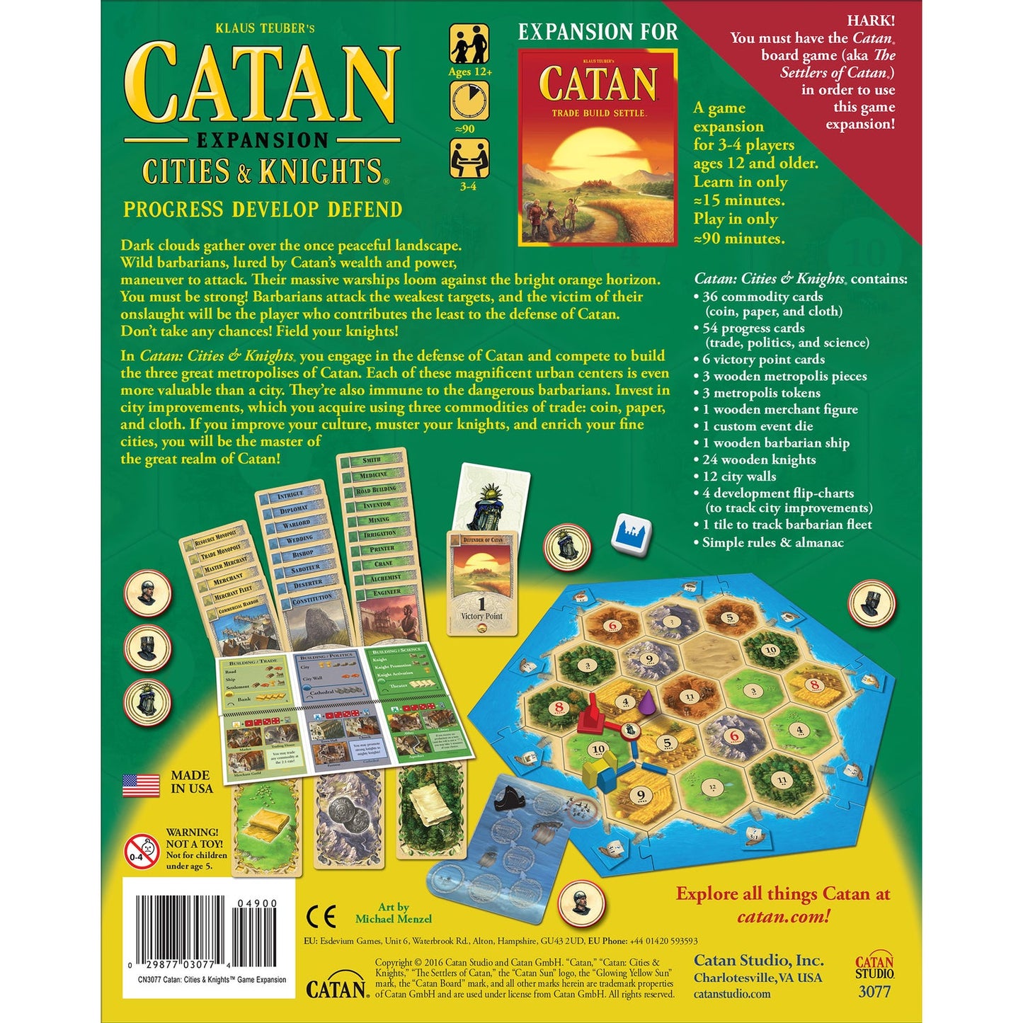 Catan Expansion: Cities & Knights