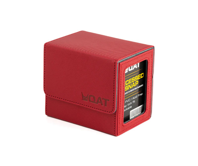 QAT Showcase Deck box XL (Red)