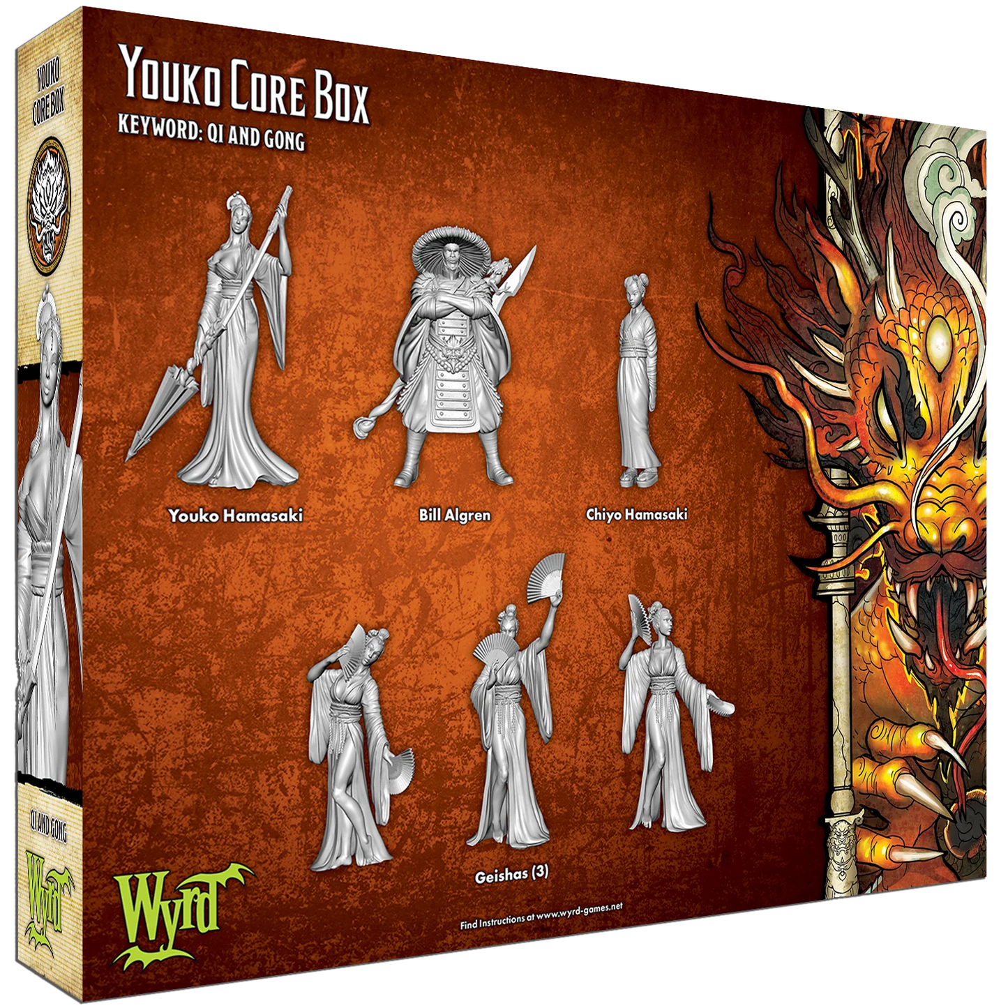 Malifaux: Ten Thunders: Youko Core Box