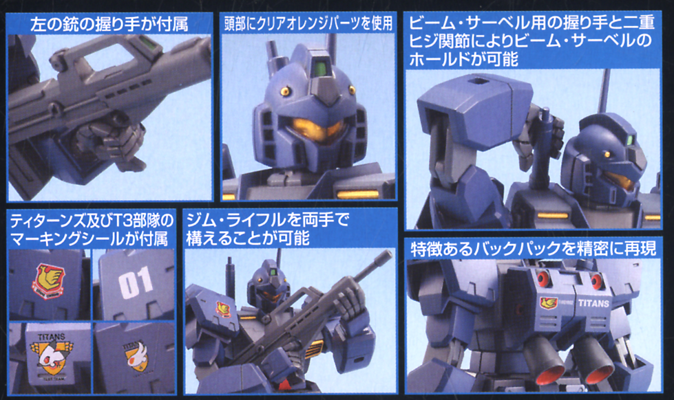 Gundam Universal Century: HG 1/144 RGM-79Q GM Quel