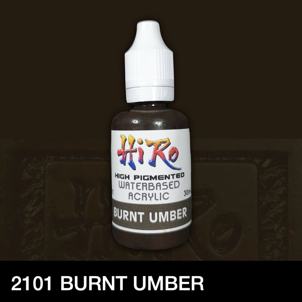 Hiro Paints: Cool Brown Colors