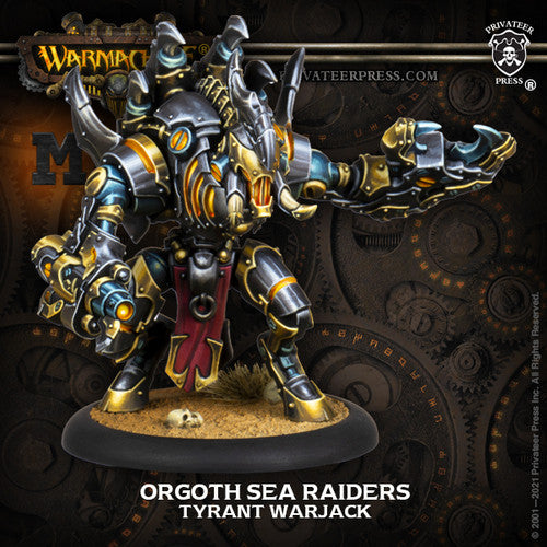Warmachine: Orgoth Sea Raiders Tyrant