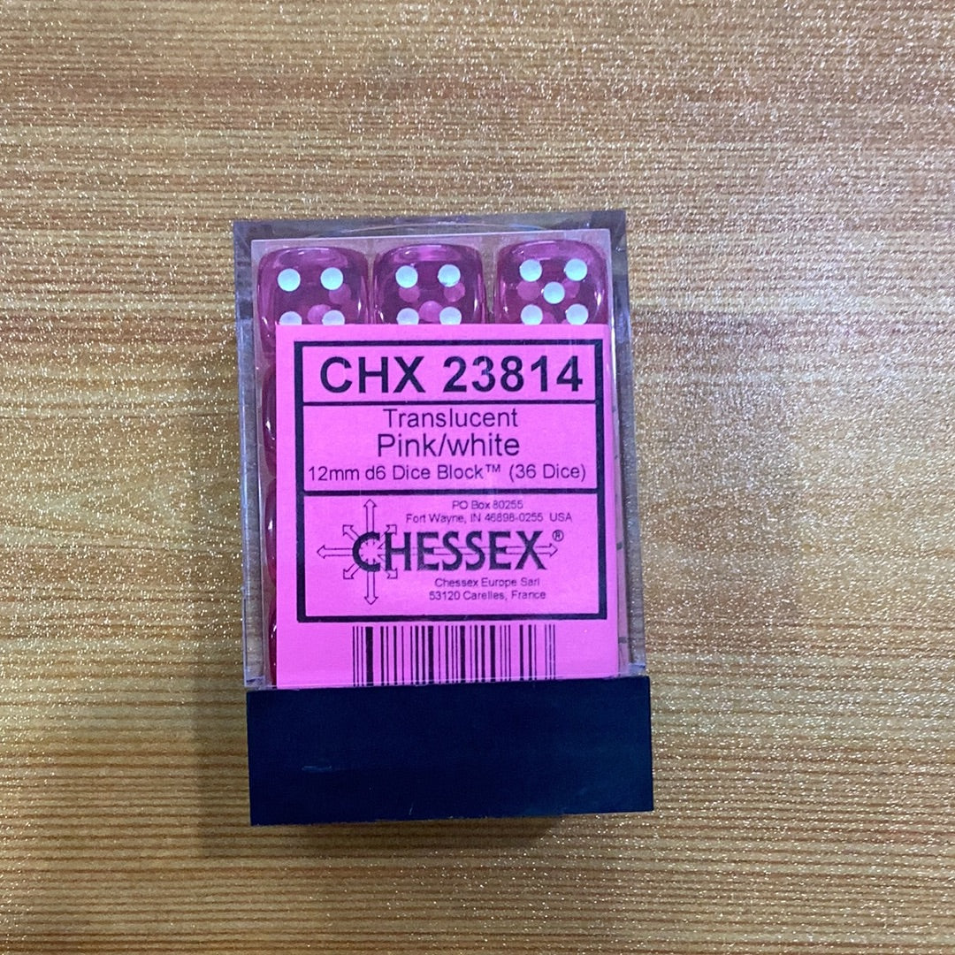 Chessex Dice: Translucent
