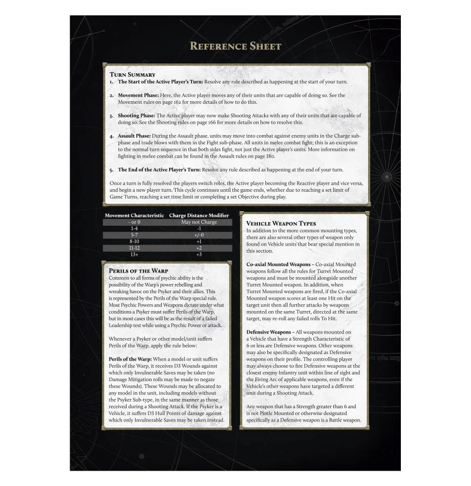 Warhammer The Horus Heresy: Age of Darkness Rulebook