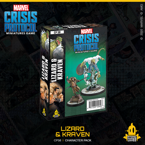 Marvel Crisis Protocol: Lizardman and Kraven