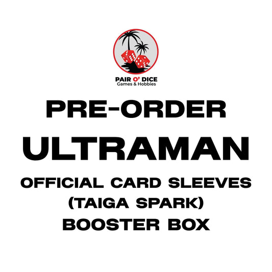 [Pre-Order] Ultraman Card Game (Japanese) Official Card Sleeves (Taiga Spark)