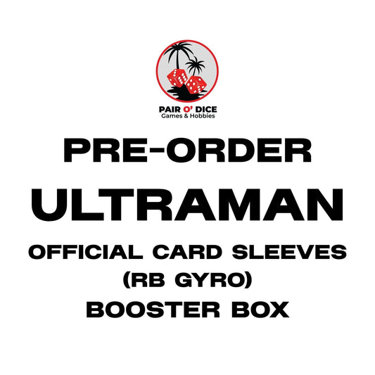 [Pre-Order] Ultraman Card Game (Japanese) Official Card Sleeves (RB Gyro)