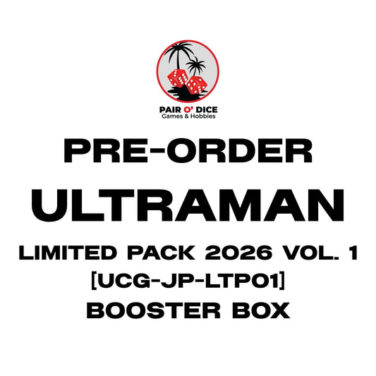 [Pre-Order] Ultraman Card Game (Japanese) Limited Pack 2026 Vol. 1 [UCG-JP-LTP01]
