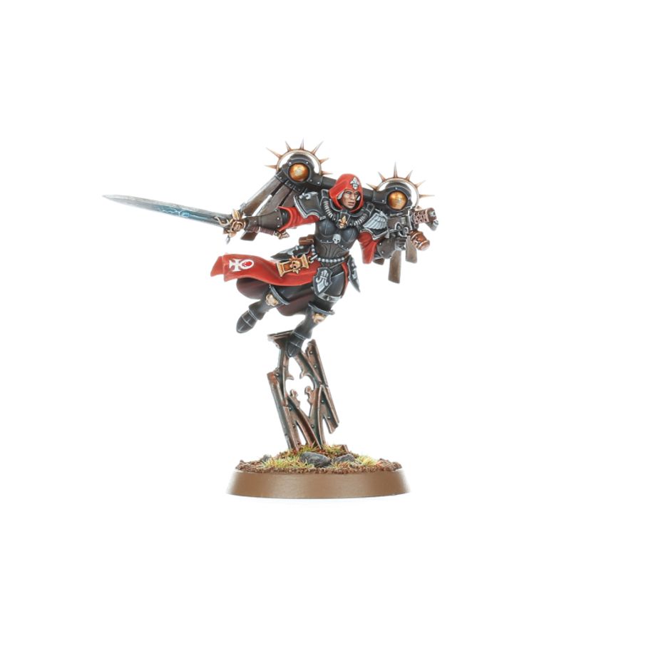 Adepta Sororitas: Canoness with Jump Pack