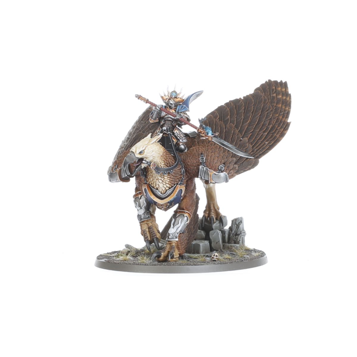 Stormcast Eternals: Iridan the Witness/Lord-Vigilant on Morrgryph