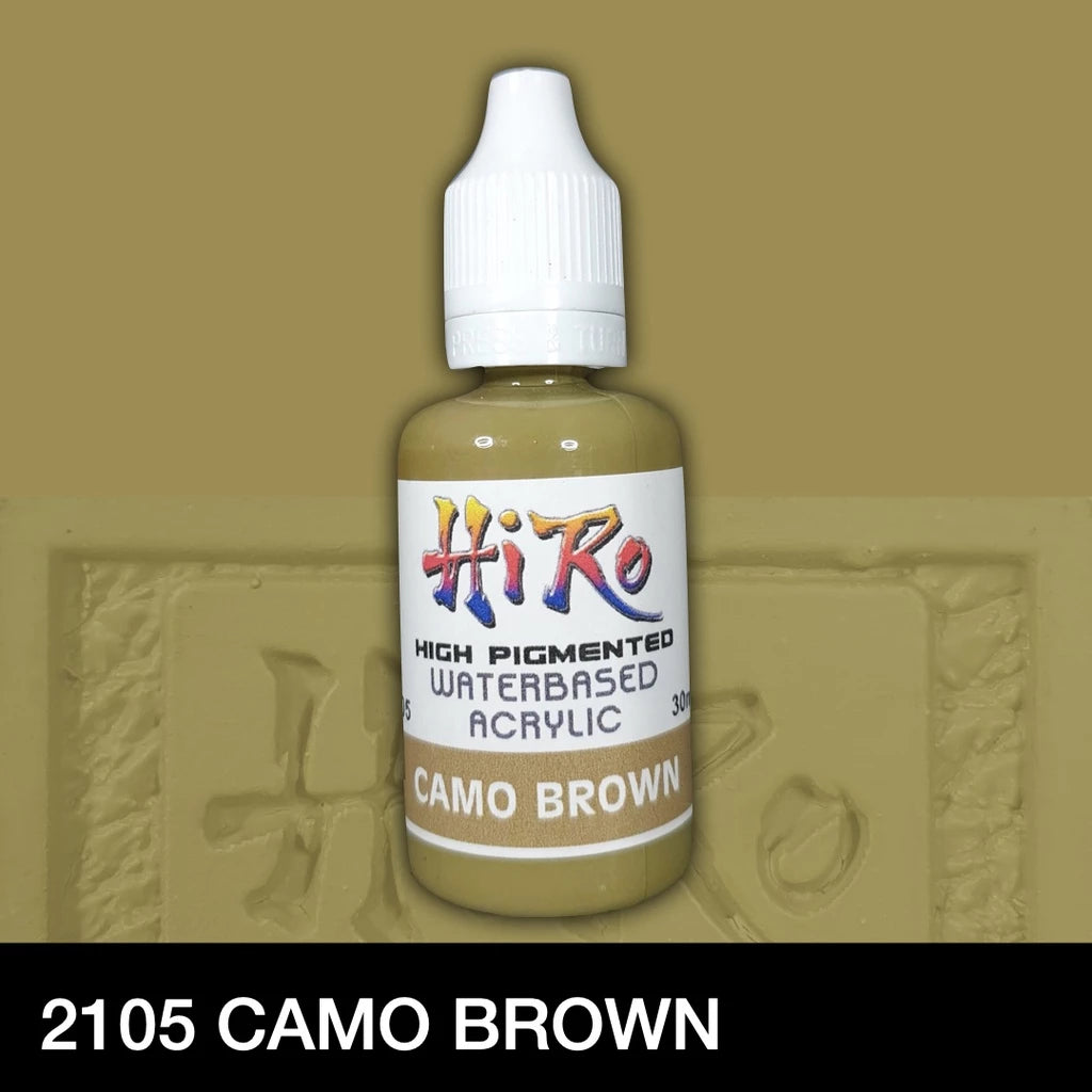 Hiro Paints: Cool Brown Colors