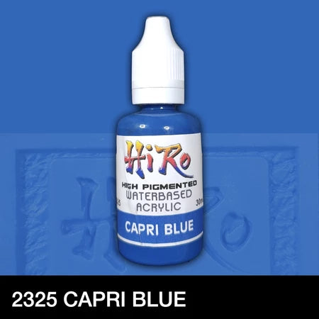 Hiro Paints: Earth Tone Blue Colors