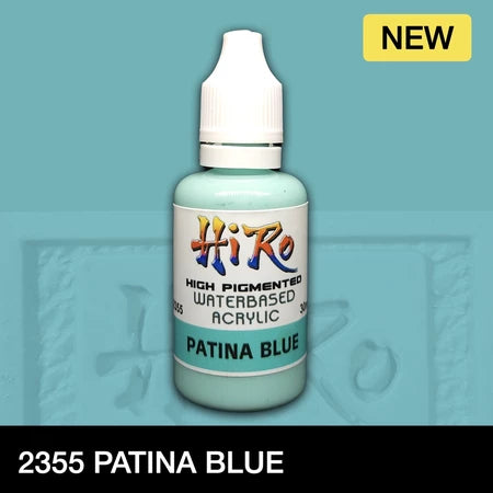 Hiro Paints: Earth Tone Blue Colors