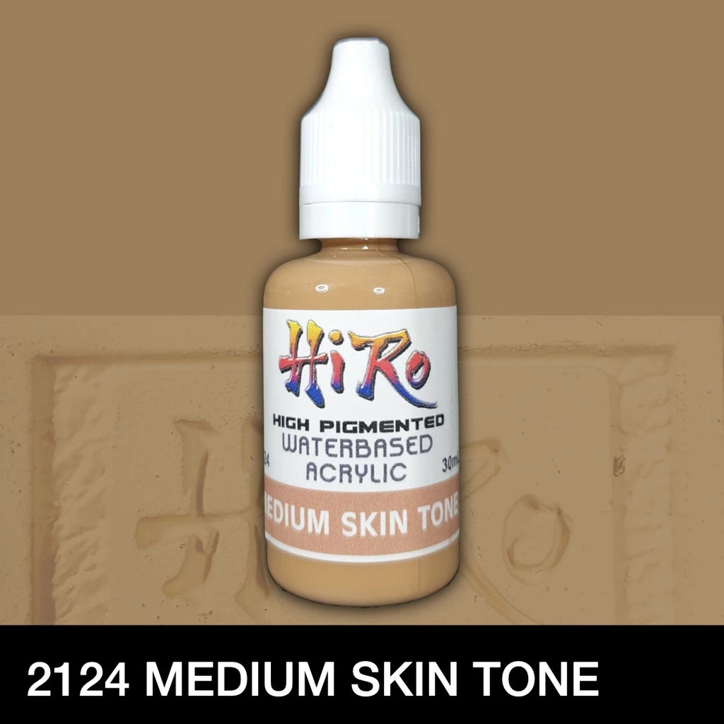 Hiro Paints: Warm Skin Tone Color