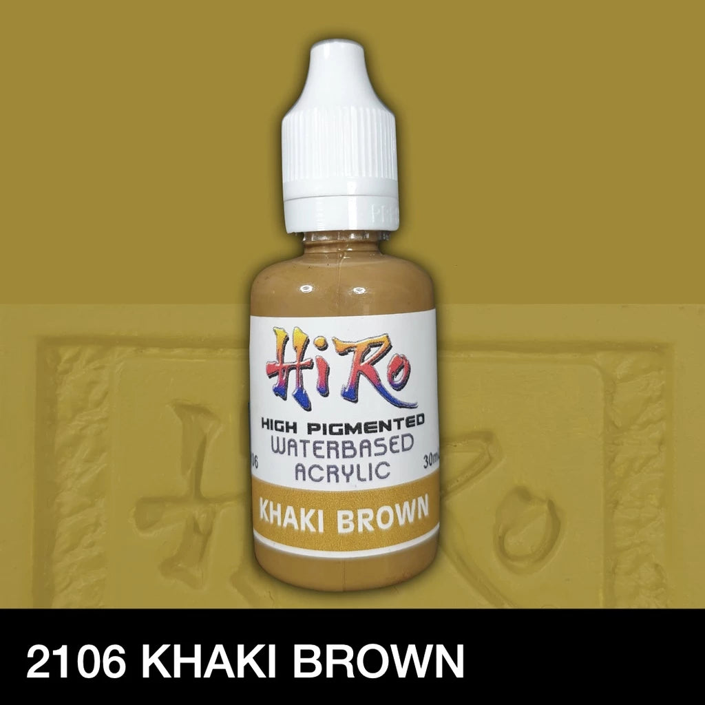 Hiro Paints: Cool Brown Colors