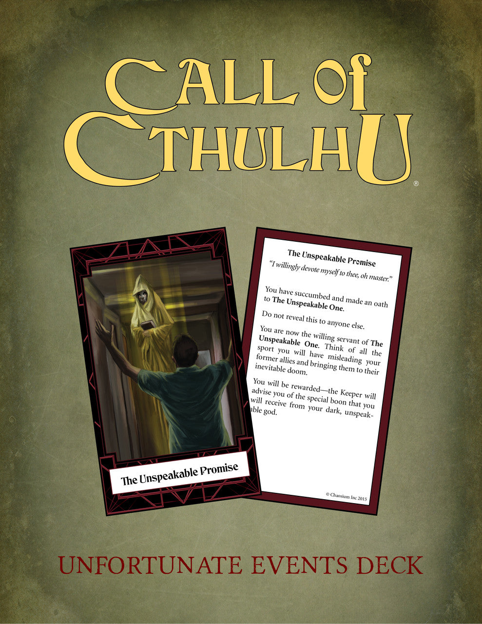 Call of Cthulhu TTRPG