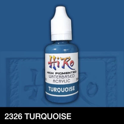 Hiro Paints: Earth Tone Blue Colors