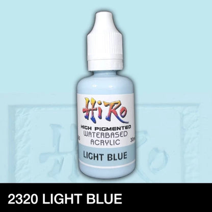 Hiro Paints: Earth Tone Blue Colors
