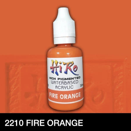 Hiro Paints: Orange Colors